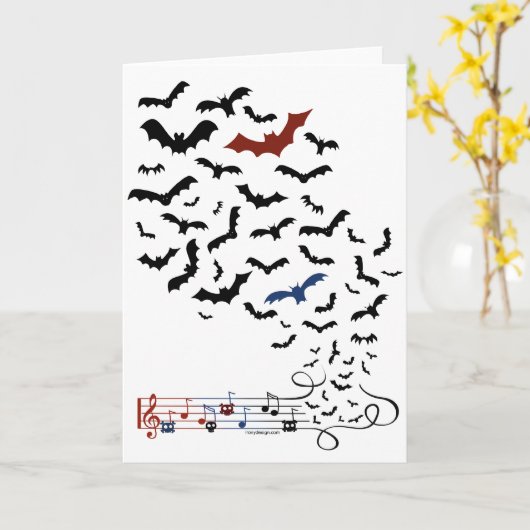 Bat Music Design 2 Kaart