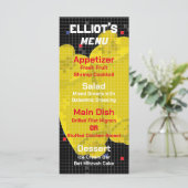 Bat of Bar Mitzvah GAME ON Food Menu (Staand voorkant)