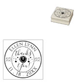 Bat of Bar Mitzvah Heart Inking Rubber Stamp Rubberstempel (Gestempeld)