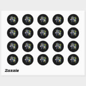Bat Original Gangsters Ronde Sticker (Vel)