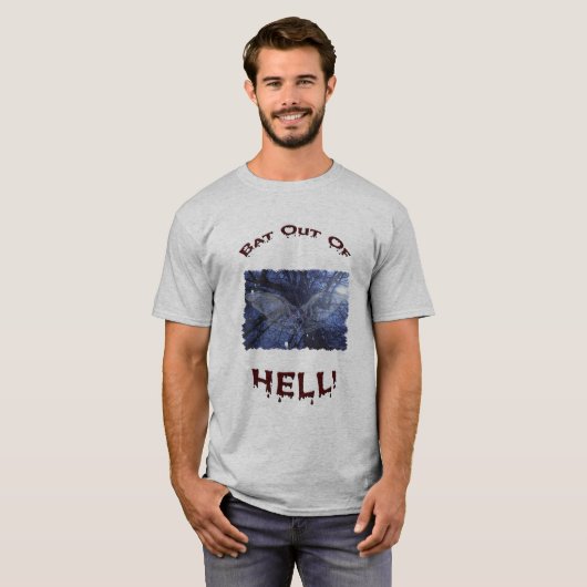 "Bat Out Of Hell" T - shirts (Voorkant volledig)