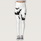 Bat Pattern Halloween Leggings (Voorkant)