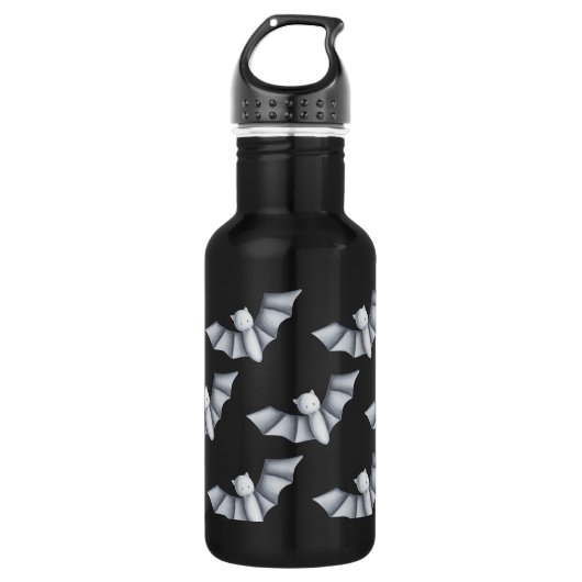 Bat Pattern Waterfles (Voorkant)