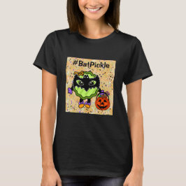 Bat Pickle | Funny Halloween Pickle T-shirt