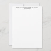 Bat Ray Wenskaart Kaart (Achterkant)