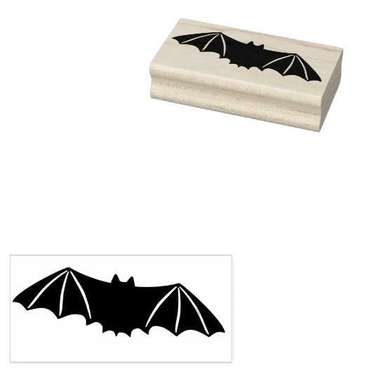 Bat Rubberstempel (Gestempeld)