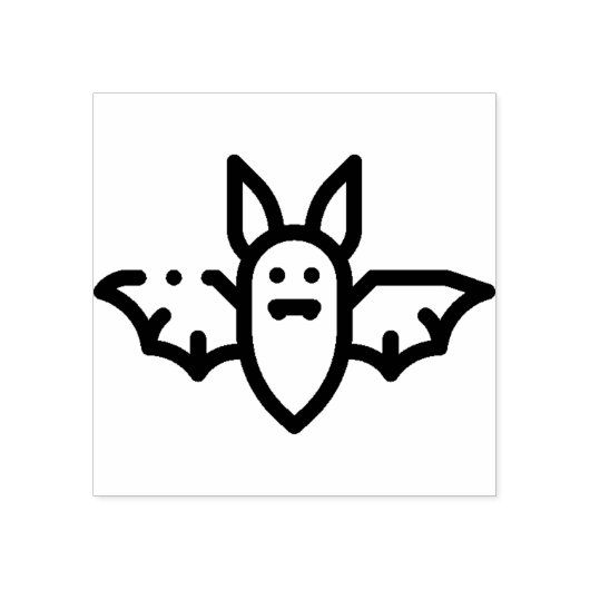Bat Rubberstempel (Afrduk)