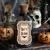 Bat’s Blood Apothecary Label