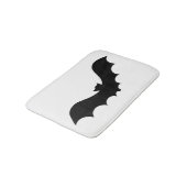 Bat Silhouette Badmat (Gekanteld)