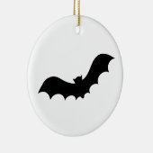 Bat Silhouette Keramisch Ornament (Rechts)