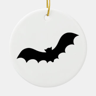 Bat Silhouette Keramisch Ornament