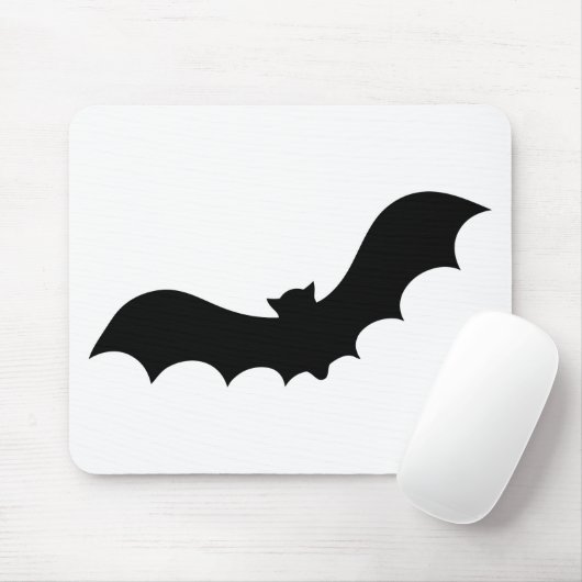 Bat Silhouette Muismat (Met muis)