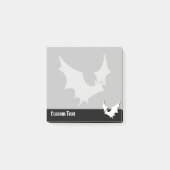 Bat Silhouette Post-it Notes (Voorkant)