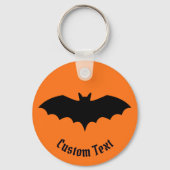 Bat Silhouette Sleutelhanger (Voorkant)