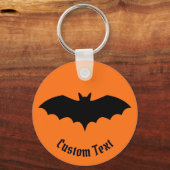 Bat Silhouette Sleutelhanger (Voorkant)