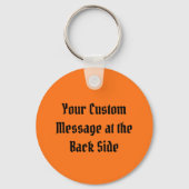 Bat Silhouette Sleutelhanger (Achterkant)