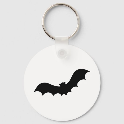 Bat Silhouette Sleutelhanger (Voorkant)