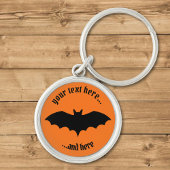 Bat Silhouette Sleutelhanger