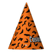 Bat Silhouettes Pattern Feesthoedjes (Links)