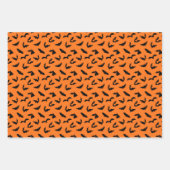 Bat Silhouettes Pattern Inpakpapier Vel (Voorkant)