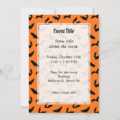 Bat Silhouettes Pattern Kaart (Achterkant)