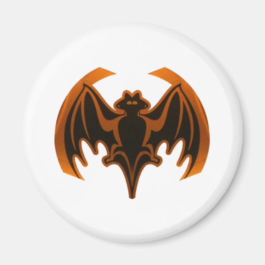 Bat Sinaasappel Het museum Zazzle Gifts Magneet (Voorkant)
