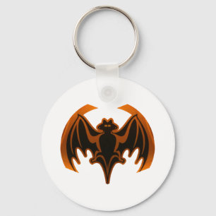 Bat Sinaasappel Het museum Zazzle Gifts Sleutelhanger