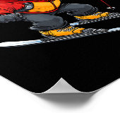 Bat Skier  Poster (Hoek)