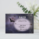 Bat, spinnen en volle maan RSVP (Staand voorkant)