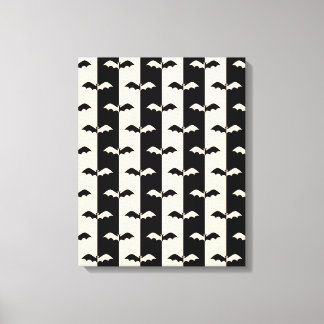 Bat Stripes Canvas Afdruk