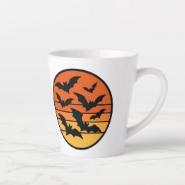 Bat Sunset Latte Mok