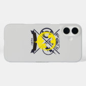 Bat Symbol over Justice League Case-Mate iPhone Case (Achterkant (horizontaal))