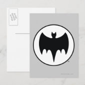 bat-symbool briefkaart (Voorkant / Achterkant)