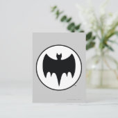 bat-symbool briefkaart (Staand voorkant)