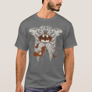 Bat Symbool Ribcage  Collage T-shirt