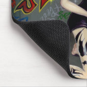 Bat Tattoos tribaal tattoo stadspasje Mousepad Muismat (Hoek)