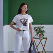 Bat-tercup Funny Halloween Cupcake Eten Pun T-shirt