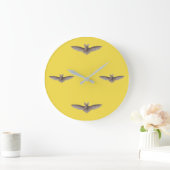  Bat Time Yellow Harvest Moon Grote Klok (Huis)