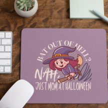 Bat uit de hel? Nee, gewoon mama op Halloween