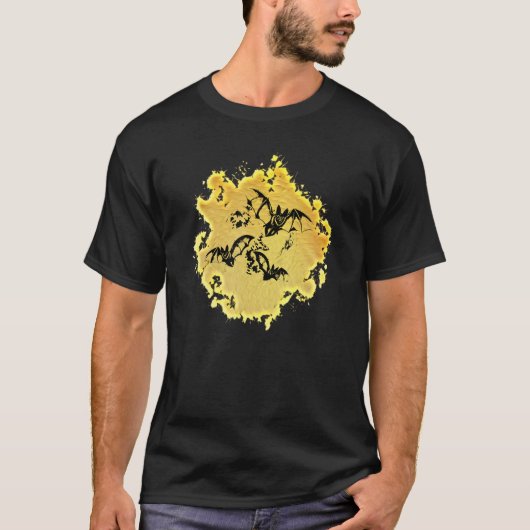 Bat Vampire Halloween Bats T-shirt (Voorkant)