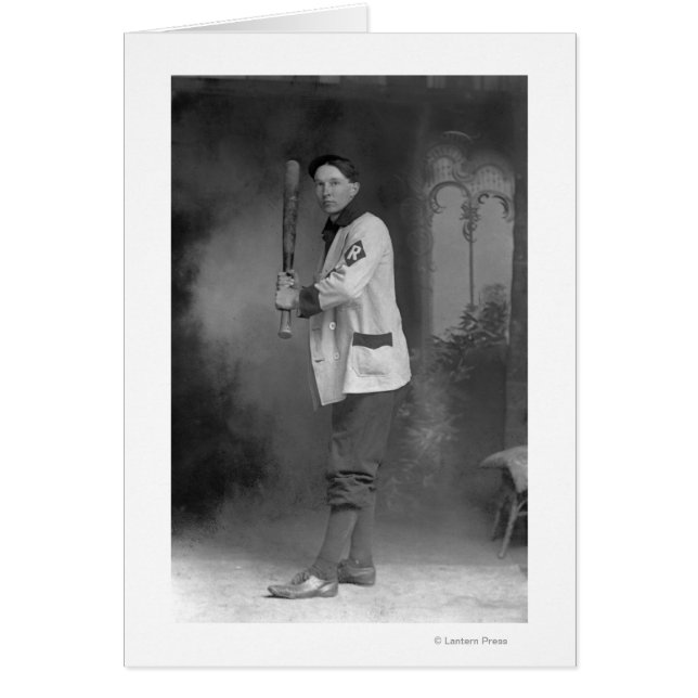 Bat voor honkbalspeler (Voorkant)