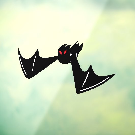 Bat Window Cling v3 Raamsticker (Vel 3)