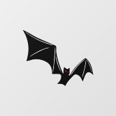Bat Window Cling v3 Raamsticker (Vel)