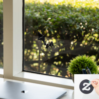 Bat Window Cling v3 Raamsticker