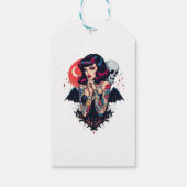 Bat Wing Beauty Cadeaulabel (Achterkant)