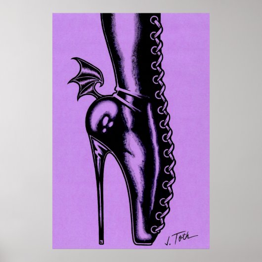 Bat Wing Boot Poster (Voorkant)