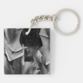Bat Wings Bat Lover's Key Ring Sleutelhanger (Achterkant)