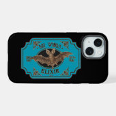 BAT WINGS ELIXIR grappige halloween iPhone 15 Case (Achterkant horizontaal)