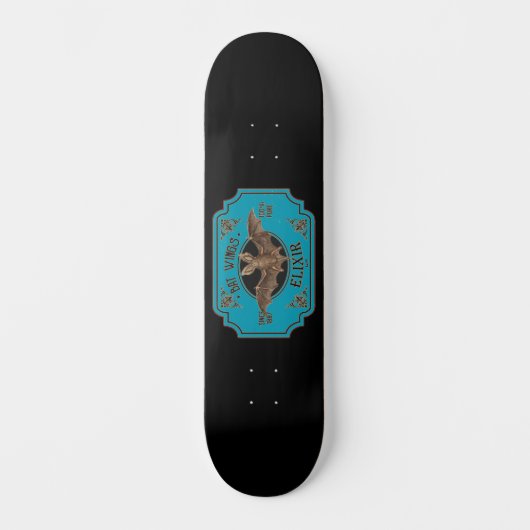 BAT WINGS ELIXIR grappige halloween Persoonlijk Skateboard (Voorkant)