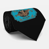 BAT WINGS ELIXIR grappige halloween Stropdas (Opgerold)